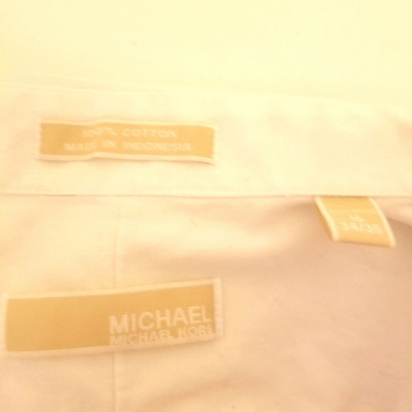 Michael Kors Dress Shirt 100% Cotton - Picture 3 of 3
